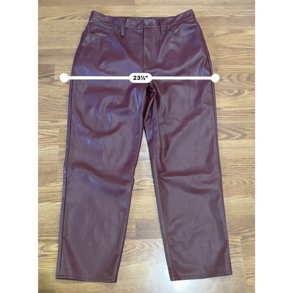 MADEWELL  Perfect Vintage Dark Cabernet Straight Jean size 31 - Picture 5 of 11